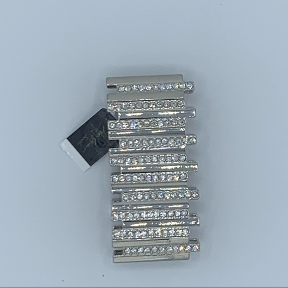 Thalia Sodi Silver Rhinestone Stretch Bracelet - Picture 5 of 5